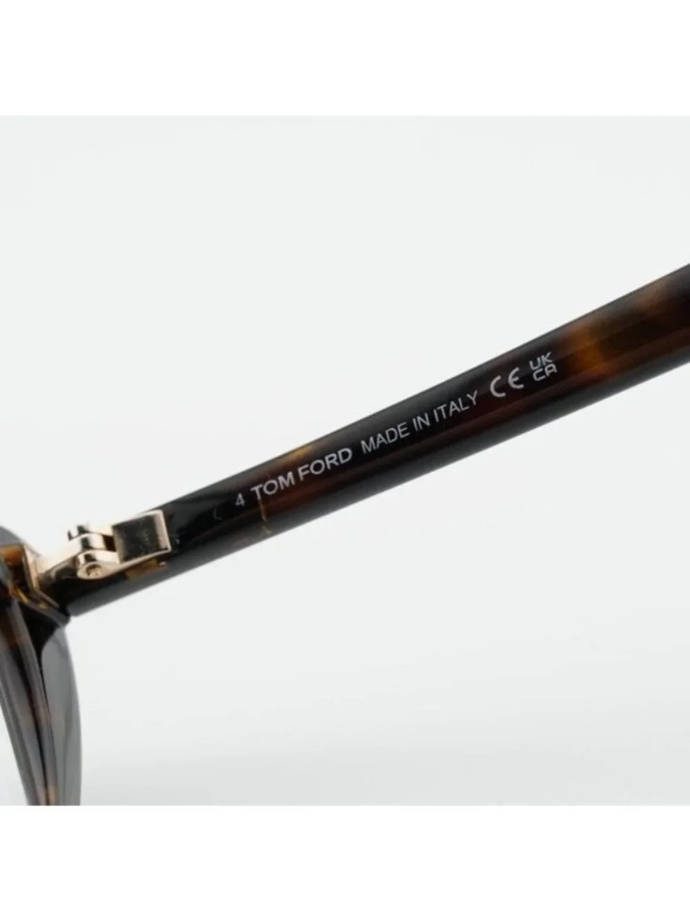 Tom Ford FT5843-B 052 Eyeglasses Dark Havana 56mm Cat Eye Frame